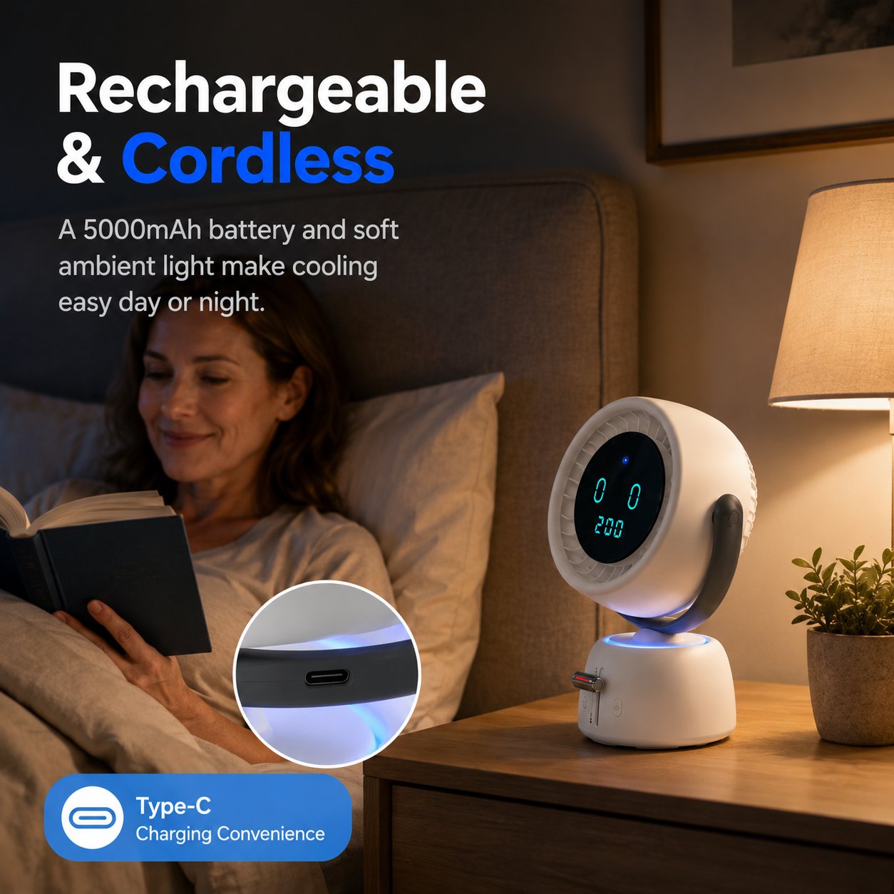 Smart Auto-Follow Fan