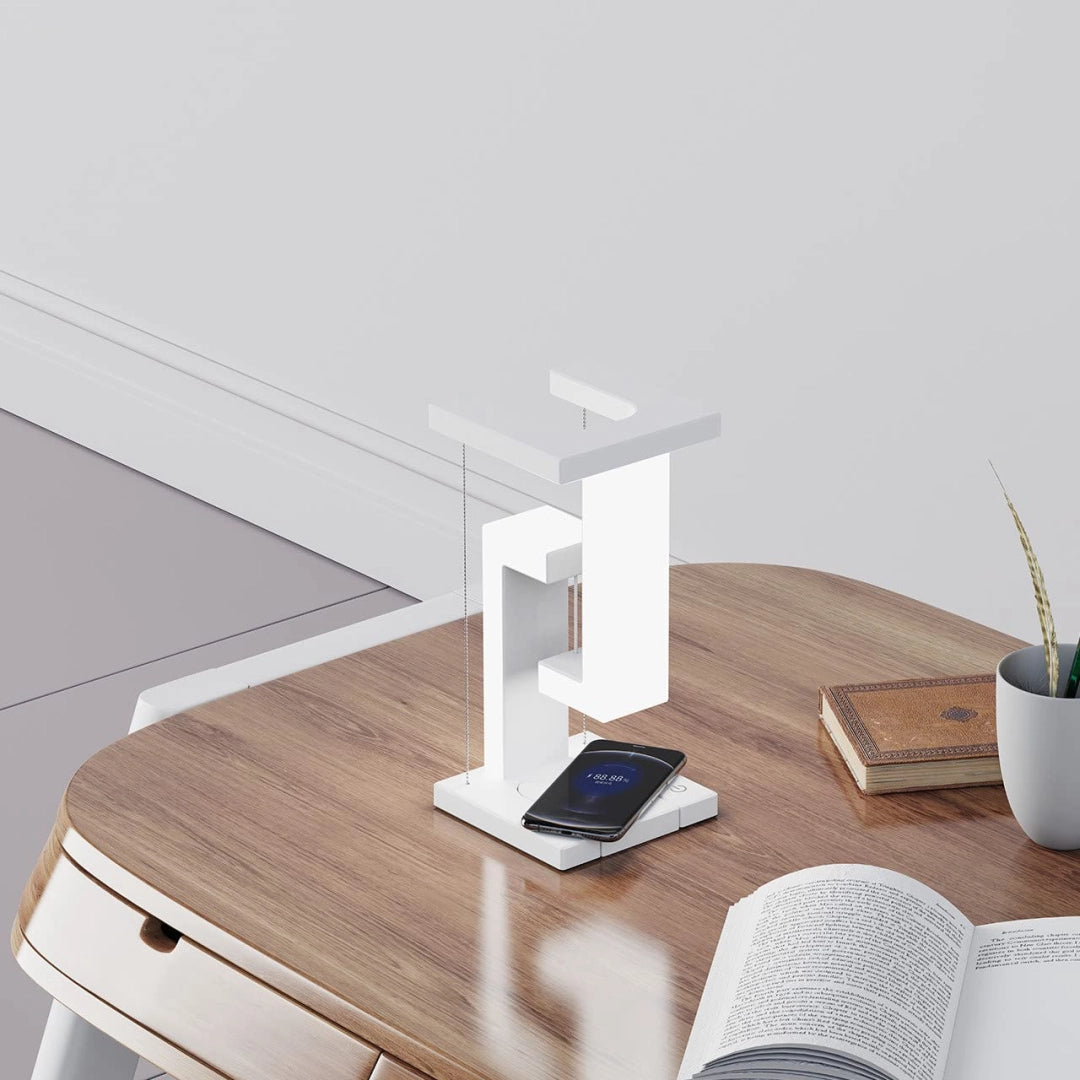 Wireless Charging Levitating Lamp